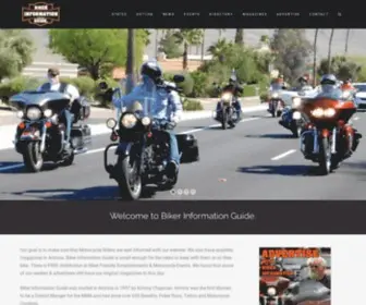 Bikerinformationguide.com(Biker Information Guide) Screenshot