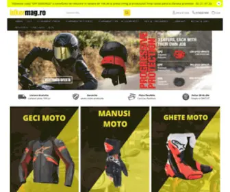Bikermag.ro(Magazin moto online Bucuresti) Screenshot