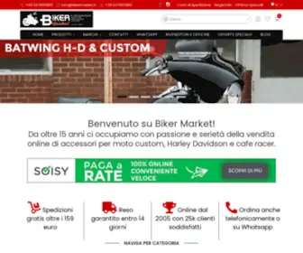 Bikermarket.it(Borse moto custom) Screenshot