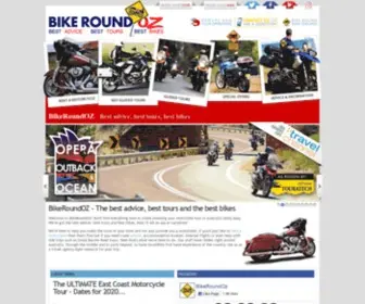 Bikeroundoz.com(Best advice on motorbike rentals) Screenshot