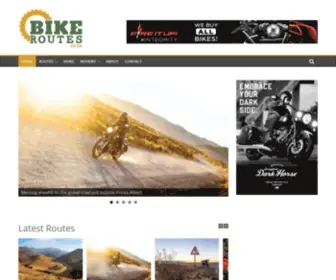 Bikeroutes.co.za(Bike Routes) Screenshot
