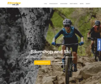 Bikershop.pl(Miejsce idealne dla pasjonatów sportów rowerowych i zimowych) Screenshot