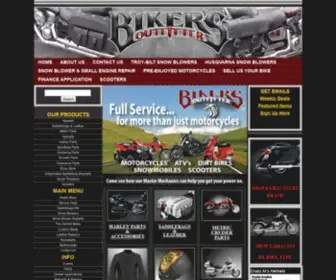 Bikersoutfitter.com(THE BIKER'S OUTFITTER) Screenshot