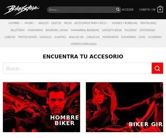 Bikerstore.mx(Boutic de Accesorios y Equipo para mototciclista) Screenshot