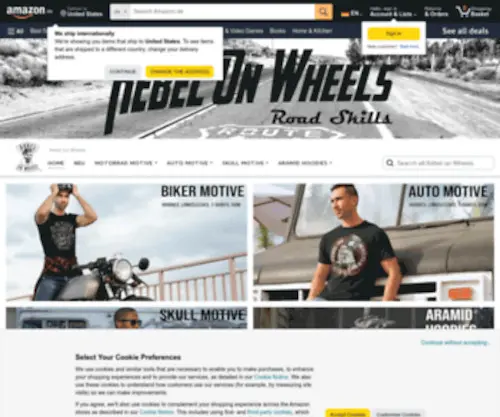 Bikerstore24.com(Kevlar jeans) Screenshot