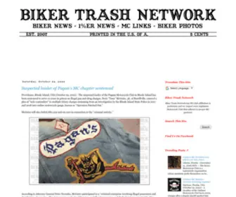 Bikertrashnetwork.com(Biker Trash Network©) Screenshot