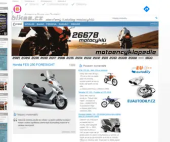 Bikes.cz(Otevřený katalog motocyklů 2020) Screenshot