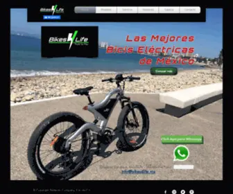 Bikes4Life.mx(Bicicletas Eléctricas) Screenshot