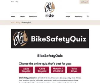 BikesafetyQuiz.com(BikesafetyQuiz) Screenshot