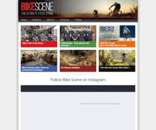 Bikescene.co.uk(Bike Scene) Screenshot