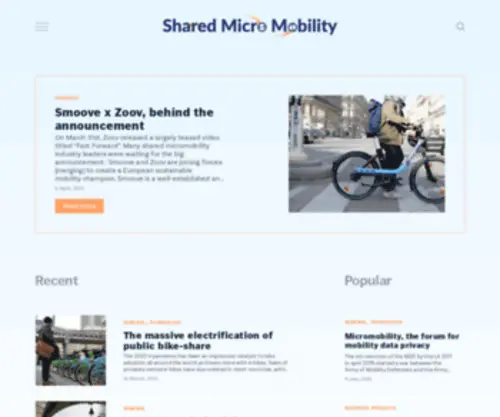 Bikeshare-News.com(Shared Micromobility) Screenshot