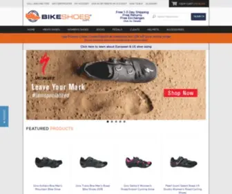 Bikeshoes.com(Cycling Shoes) Screenshot