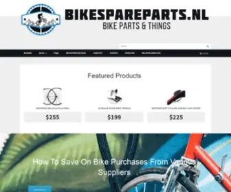 Bikespareparts.nl(Cheap Bike Parts and Accessories) Screenshot