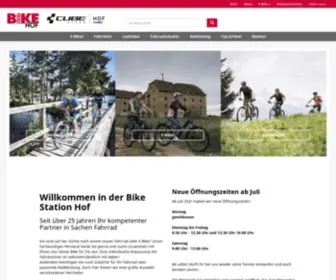 Bikestation-Hof.de(Bike Station Hof) Screenshot