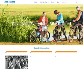 Bikestation.org(This bike blog) Screenshot