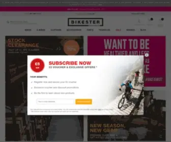 Bikester.co.uk(Bike & Bike Accessory Specialists in the UK) Screenshot