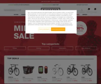 Bikester.nl(Fietsenwinkel I Gunstig online bestellen &vert) Screenshot