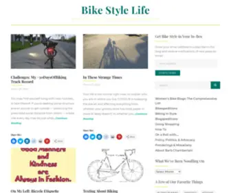 Bikestylespokane.com(Bike Style Life) Screenshot