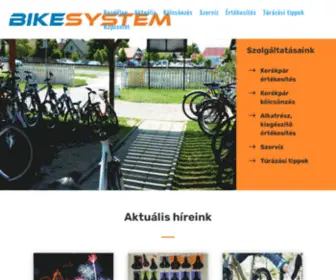 Bikesystem.hu(BIKE system) Screenshot