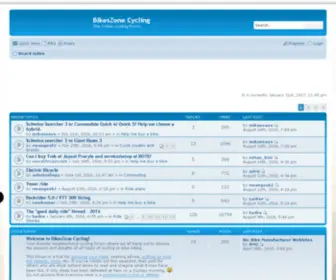 Bikeszone.com(BikesZone Cycling Forum) Screenshot