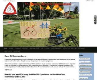 Biketcba.org(Tri-County Bicycle Association) Screenshot