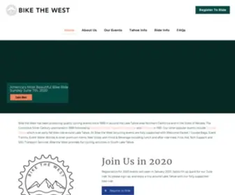 Bikethewest.com(Bike The West) Screenshot