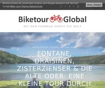 Biketour-Global.de(Mit dem Fahrrad durch die Welt) Screenshot