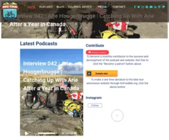 Biketouradventures.com(Bike Tour Adventures) Screenshot