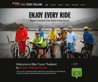 Biketoursthailand.com(Bike Tours Thailand) Screenshot