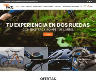 Biketrack.mx(Tienda de Bicicletas y Accesorios) Screenshot