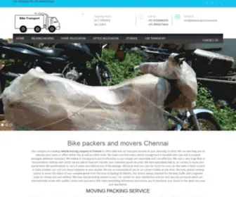 Biketransportchennai.in(Movers And Packers Chennai) Screenshot