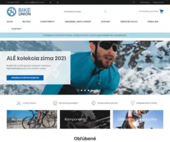 Bikeunion.sk(Naša filozofia je jednoduchá) Screenshot