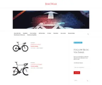 Bikewar.com(Road biking eye candy) Screenshot