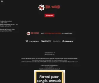 Bikeworld.lu(Bienvenue chez Bikeworld) Screenshot