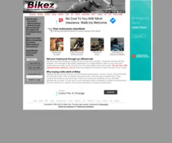 Bikez.biz(Motorcycle classifieds) Screenshot