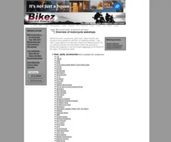 Bikez.info(Motorcycle parts) Screenshot