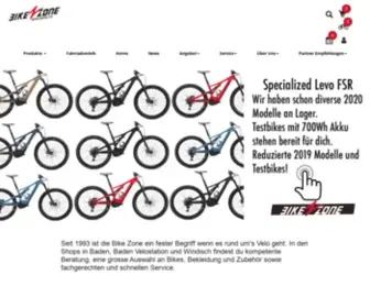 Bikezone.ch(Bike Zone) Screenshot