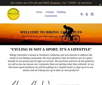 Bikinglifestyles.com(Biking Lifestyles) Screenshot