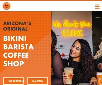 Bikinibeanscoffee.com(Coffee Shop & Drive Thru in AZ) Screenshot