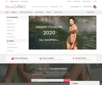 Bikinisonline.eu(Bikini's online kopen) Screenshot