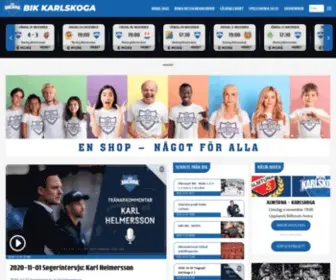 Bikkarlskoga.se(BIK Karlskoga) Screenshot
