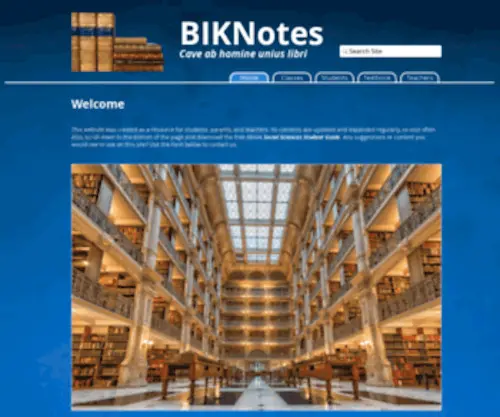 Biknotes.com(CCUSD) Screenshot