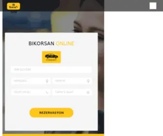 Bikorsan.com(Güvenilir Kaliteli Konforlu Korsan Taksi) Screenshot