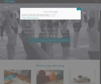 Bikramnl.com(Bikram Yoga Den Haag) Screenshot