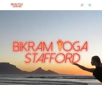 Bikramyoga-Stafford.com(Bikram Yoga Stafford) Screenshot