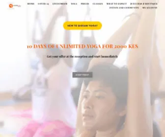 Bikramyoganairobi.com(Bikram Yoga Nairobi) Screenshot