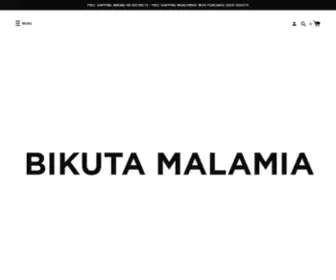 Bikutamalamia.com(BIKUTA MALAMIA OFFICIAL ONLINE SHOP) Screenshot