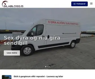 Bilablogg.is(Bílablogg) Screenshot