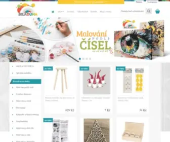 Biladuha.cz(Kreatívne potreby pre kreatívne ruky) Screenshot