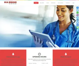 Bilalmedicare.com(Bilal Medicare) Screenshot